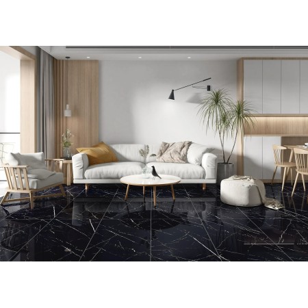 Carrelage Black marquina